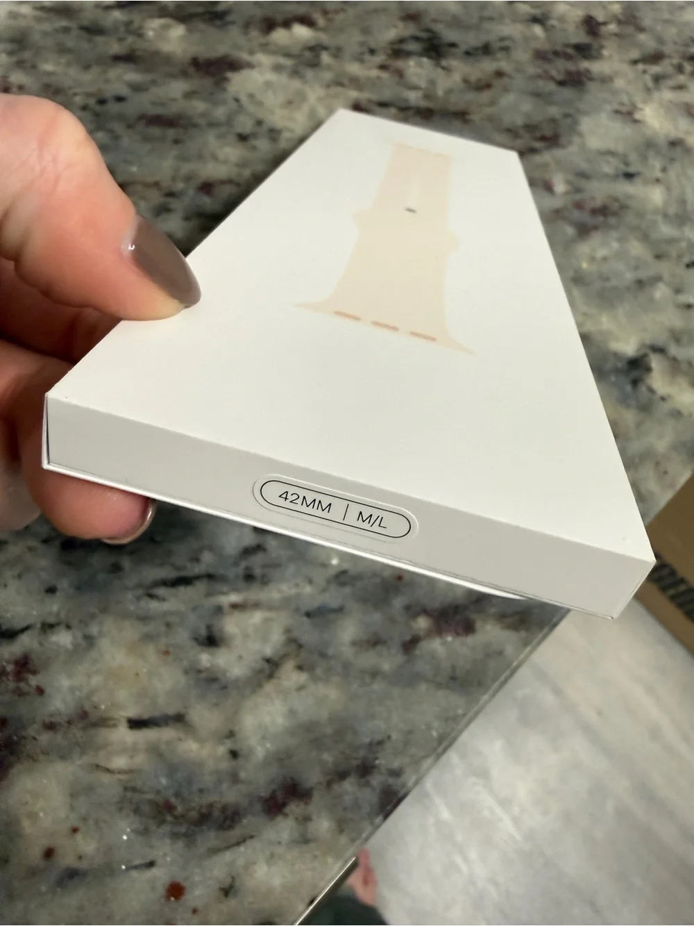 Band for Apple Watch - Light Blush 42mm M/L